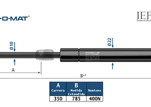 Amortiguador Stabilus 753041