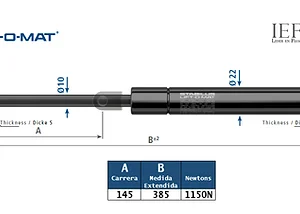 Amortiguador Stabilus 94994